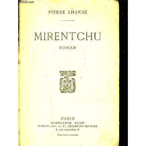 Mirentchu - Roman.