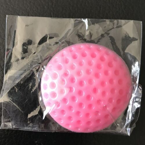 Pare-chocs de poignée de porte sur le mur derriere la porte Pare-chocs en caoutchouc en forme de golf Protection d'angle de table Butées de porte, rose