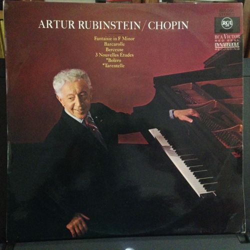 Frederic Chopin (Fryderyk) : Fantaisie, Trois Nouvelles Études, 3, Barcarolle, Berceuse,Boléro, Tarentelle