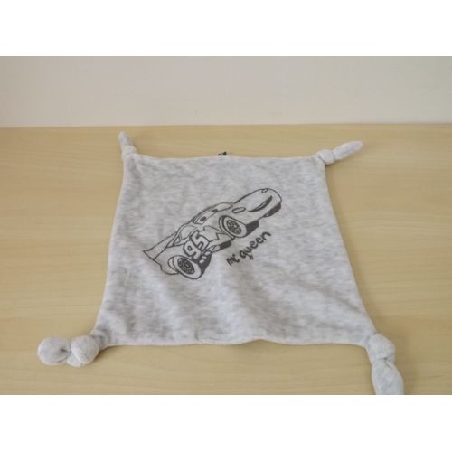 Doudou Plat Gris Flash Mac Queen Cars Du Dessin Animé