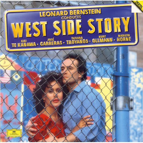 Leonard Bernstein Dirige Bernstein : West Side Story (Intégrale Opéra) (Deutsche Grammophon Digital Stereo 415 253-1)
