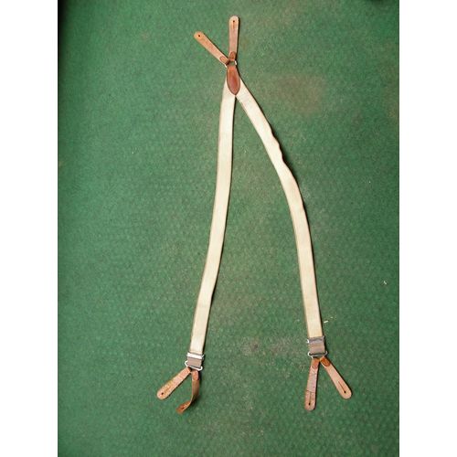 Ww2/Postwar Angleterre Bretelle Militaire Anglaise Datée 1954 Et Marquée Broad Arrow /I\