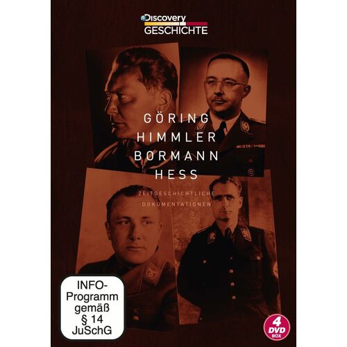 Discovery Geschichte - Göring, Himmler, Bormann, Heß (4 Discs)