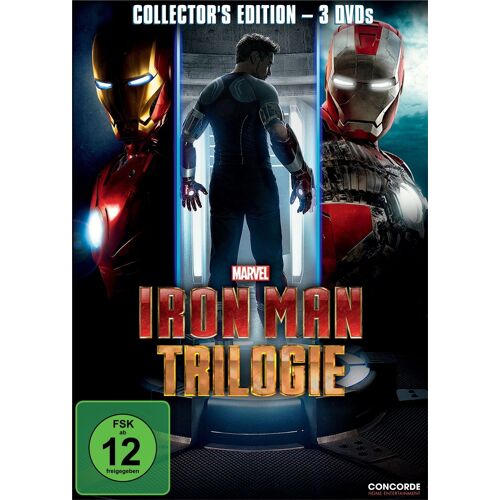 Iron Man Trilogie (Collector's Edition, 3 Discs) - Import Allemand (Pas D'audio Français)
