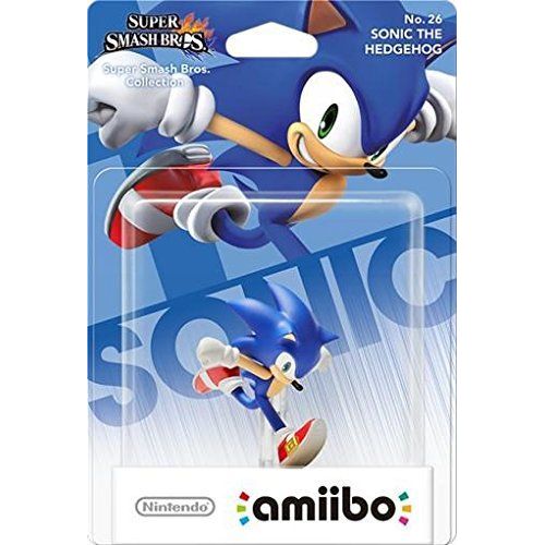 Amiibo Super Smash Bros Sonic No. 26