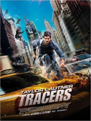 Tracers - Véritable Affiche De Cinéma Pliée- Format 40x60 Cm - De Daniel Benmayor Avec Taylor Lautner, Marie Avgeropoulos, Adam Rayner, Rafi Gavron, Josh Yadon, Luciano Acuna Jr., Sam Medina -2015
