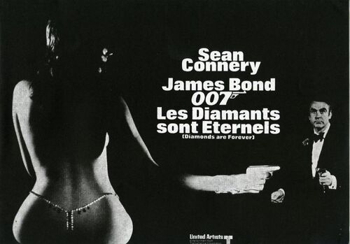 Les Diamants Sont Éternels, James Bond 007, Dossier Presse, Guy Hamilton, Sean Connery, Charles Grey
