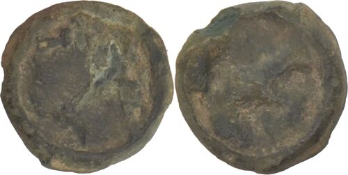 Potin Carnutes À L'aigle De Face - 5.11 G. - 13-004