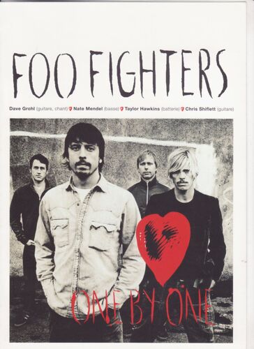 Foo Fighters  Bon Précommande N°20167 "One By One" Gatefold
