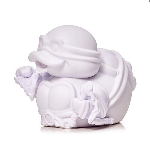 Numskull - Tubbz Canard De Bain - Les Tortues Ninja - Michelangelo (Édition Diy) - 9cm