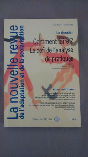 La Nouvelle Revue De L'adpatation Et De La Scolarisation 41 