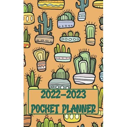 2022-2023 Pocket Planner: 2 Year Monthly Pocket Planner, Agenda & Organizer With 24 Months Spread View With Habit Tracker, Vision Board, Goal ... Planner For Women Under 10 Dollars