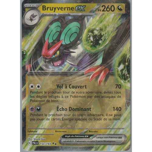 Carte Pokémon - Bruyverne Ex - 153/193 - Ultra-Rare - Ev2 Evolutions À Paldea