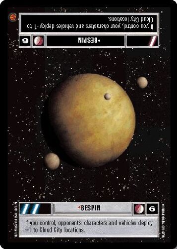 Bespin - Cloud City - Star Wars Ccg - Ls