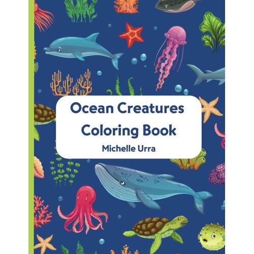 Ocean Creatures Coloring Book