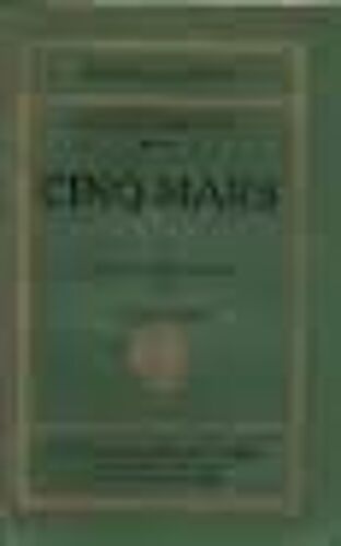 Oeuvres Complètes Cinq Mars Ii Notes Et Commentaires Par Leon Seche