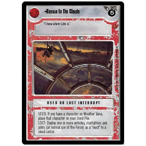 Rescue In The Clouds - Cloud City - Star Wars Ccg