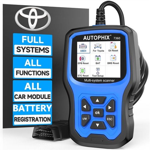 Autophix 7360 Pour Toyota Outil De Diagnostic Du Système Complet De Toyota Testeur De Voiture Obdii