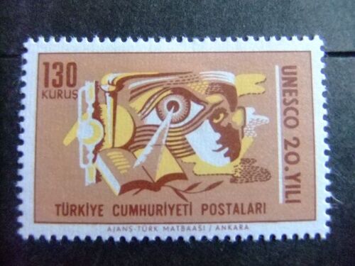 Turquie - Turquia -1966 - Unesco - Yvert & Tellier Nº 1806 * Mh