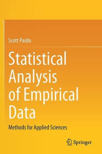 Statistical Analysis Of Empirical Data