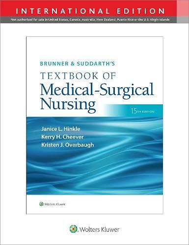 Brunner & Suddarth's Textbook Of Medical-Surgical Nursing
