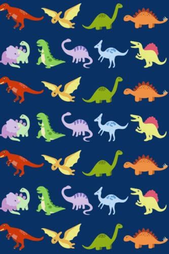 Dinosaur Notepad For Kids: Blank Lined Notepad With 119 Total Pages