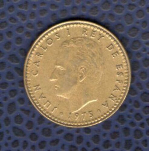 Espagne 1975 Pièce De Monnaie Coin 1 Peseta Roi Juan Carlos I