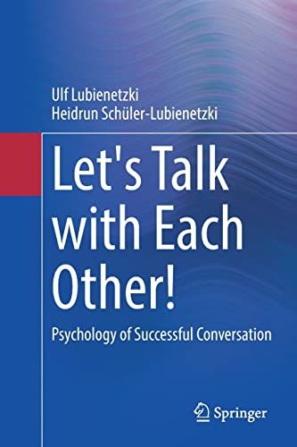 Let's Talk With Each Other!