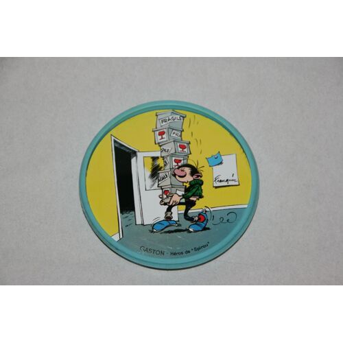 Objet Publicitaire Couvercle De Boite Tonimalt Gaston Lagaffe 