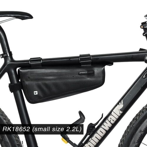 Sac À Cadre 2.2l - Sac De Vélo Imperméable De 1,5 L,Coquille Dure, Accessoires, Cadre, Route, Stable, Tube,