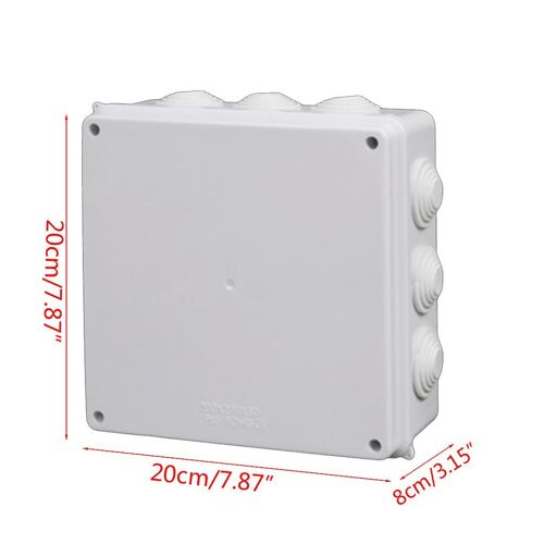 Junction Box Rectangle Power Enclosure Box Electronic Project Instrument For Cas