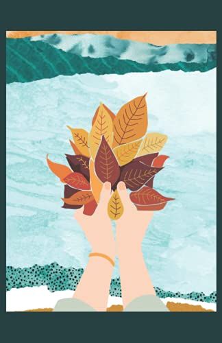 Brown Leaves: 5.5" X 8.5" Journal For Writing Down Habits Diary, Notebook, Ruled/Lined, 192 Pages