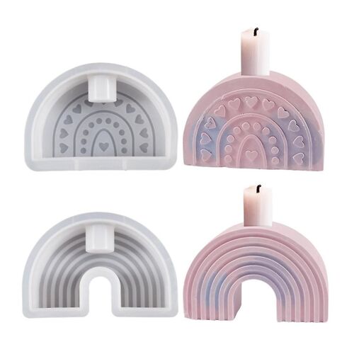 Arch Shaped Epoxy Resin Silicone Mold Diy Plaster Crafts Table Ornament Tool