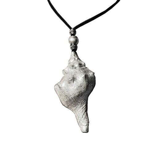 Exaggerate Conch Pendentif Collier Clavicule Chaîne Mode Bijoux Neckchain