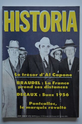 Historia N°474 (Juin1986) : Le Trésor D'al Capone
