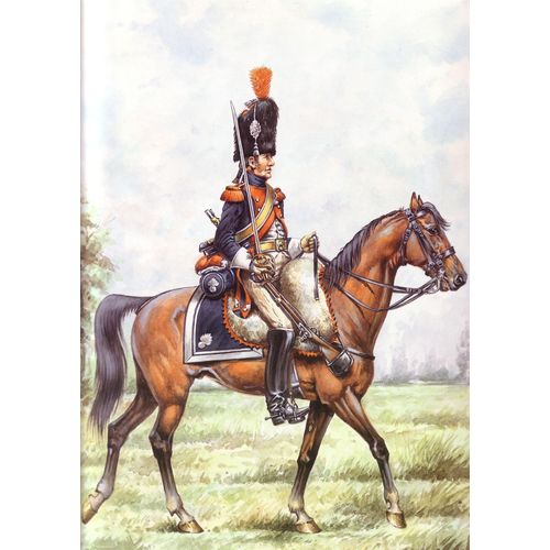 Plan Cartonnée Représentant Un Carabinier 1805