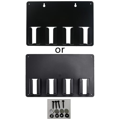 Wall-Mounted Barber Hair Clipper Storage Rack Salon Accessories Holder