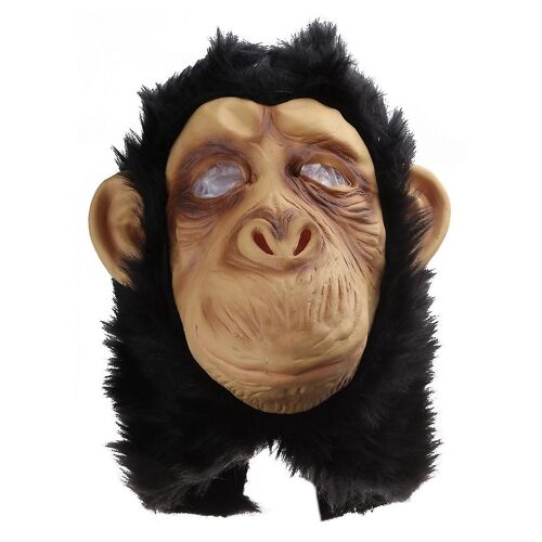 Nouveauté Masque De Singe Creepy Animal Chimp Gorille Pour Masques De Tête Halloween Party Costume Décorations Cosplay Accessoires
