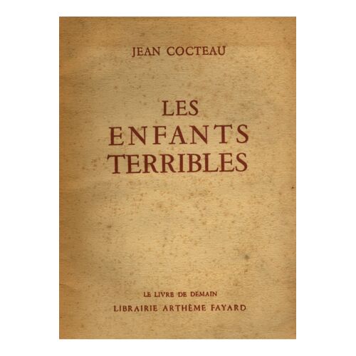 Les Enfants Terribles / Cocteau, Jean / Réf 11405