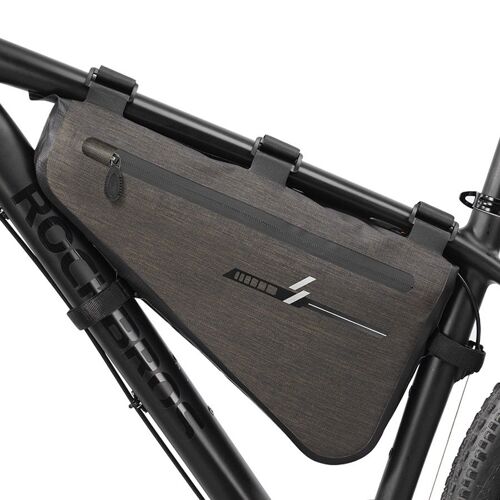 Xl Imperméable - Grand Sac Triangulaire Pour Cadre De Vélo, Étanche, Fixation Sur Tube Horizontal, Sacoches Cyclisme Pour Outils Ebike, Accessoires Xl, 2018