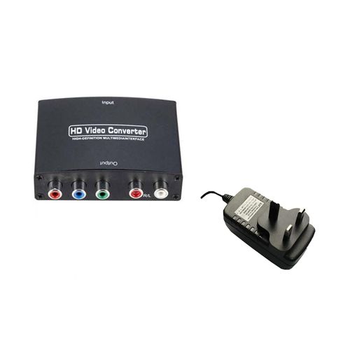 Ypbpr Component to HDMI-compatible AudioConverter Video to HDMI-compable Adapter