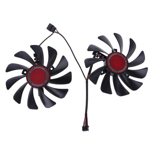 2pcs 95mm FDC10U12S9-C CF1010U12S Cooler Fan for XFX Radeon RX580 RX590 Graphics Card Cooling Fan