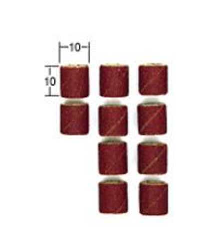 Proxxon Bandes abrasifs en corindon, 10 mm x 10 mm, 10 pièces