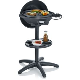 SEVERIN PG 8541 - Barbecue gril -électrique - 1320 cm ² - thermomètre intégré - noir mat