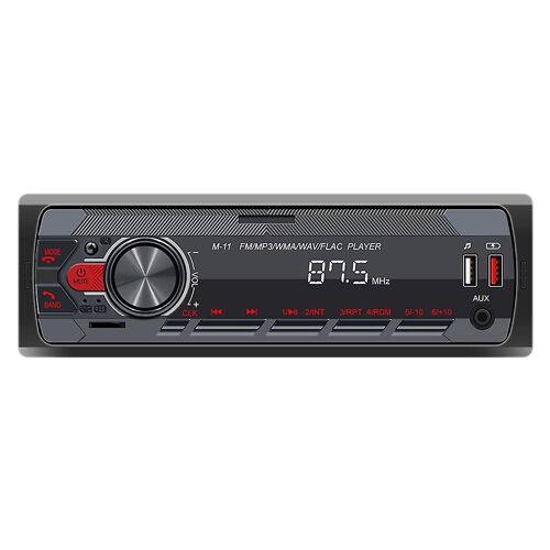 12V Car MP3 Multimedia Player Hands Free Calling Built in Microphone FM Radio