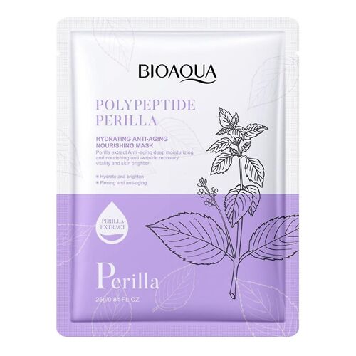 Perilla Polypeptide Deep Moisturizing Face Mask Whiten Depth Facial Mask Care 
