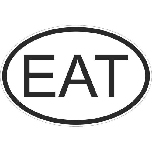 Autocollant Sticker Drapeau Oval Code Pays Voiture Moto Tanzanie Tanzanien Eat