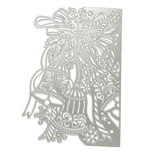 Christmas Bell Metal Cutting Dies Stencil Diy Scrapbooking Album Paper Card Template Mold Embossing Craft Decoration