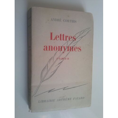Lettres Anonymes.