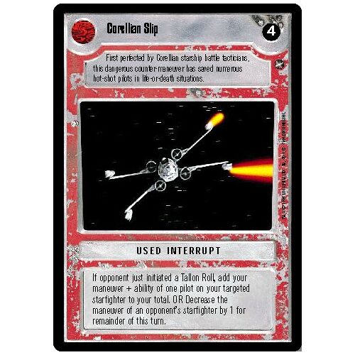 Corellian Slip - A New Hope - Star Wars Ccg